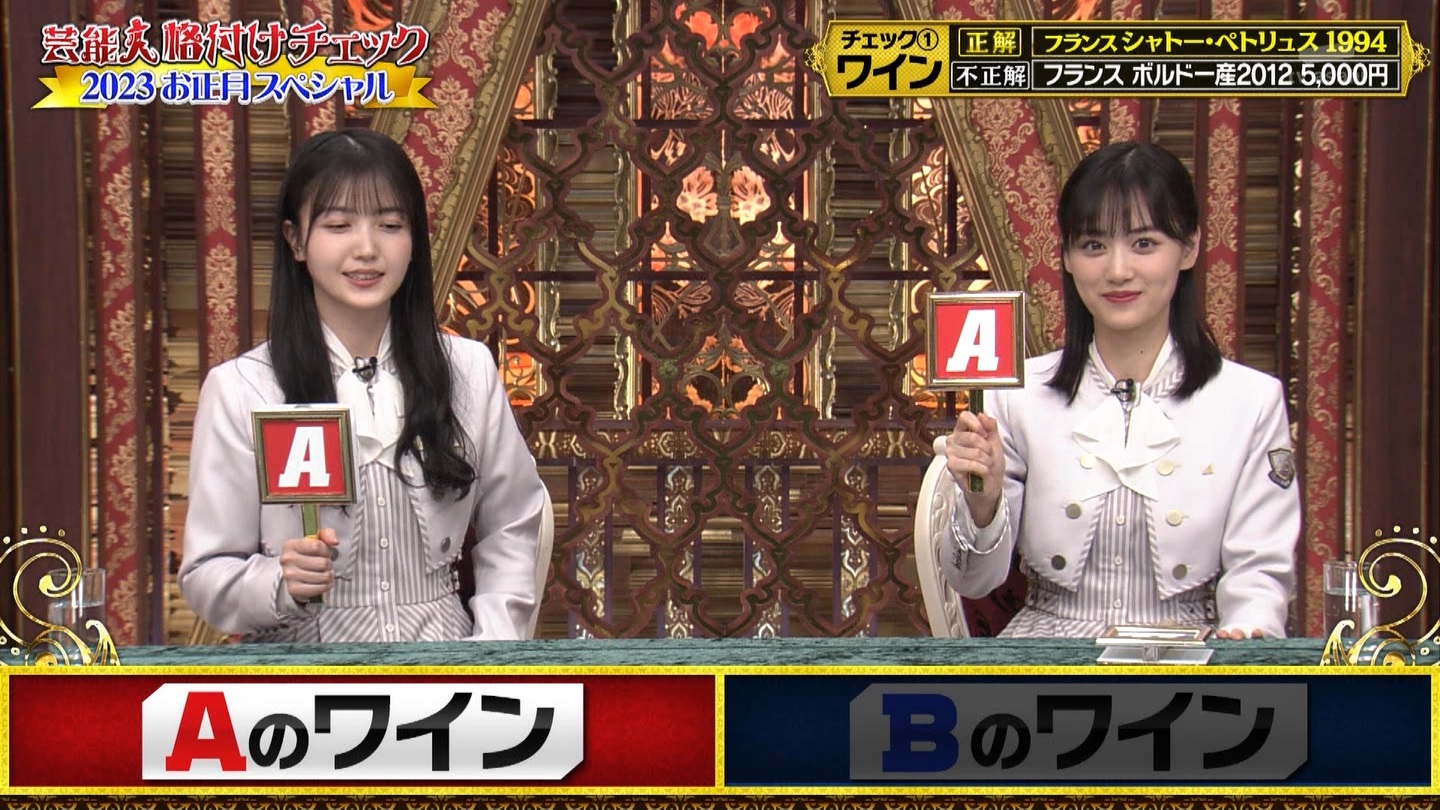 乃木坂46専用　芸能人格付けチェック！2023お正月スペシャル ->画像>328枚 