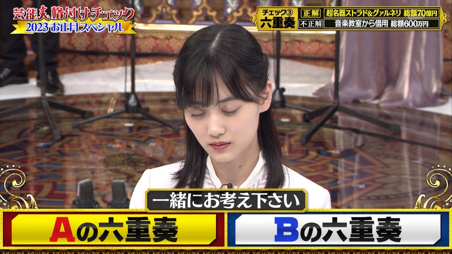 乃木坂46専用　芸能人格付けチェック！2023お正月スペシャル ->画像>328枚 