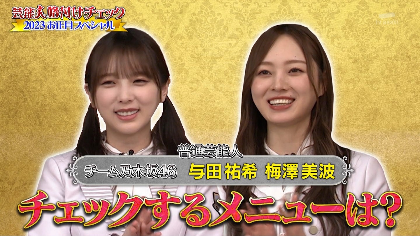 乃木坂46専用　芸能人格付けチェック！2023お正月スペシャル ->画像>328枚 