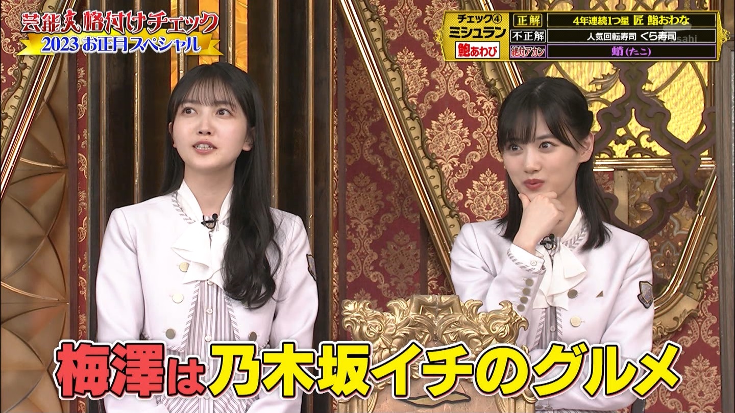 乃木坂46専用　芸能人格付けチェック！2023お正月スペシャル ->画像>328枚 