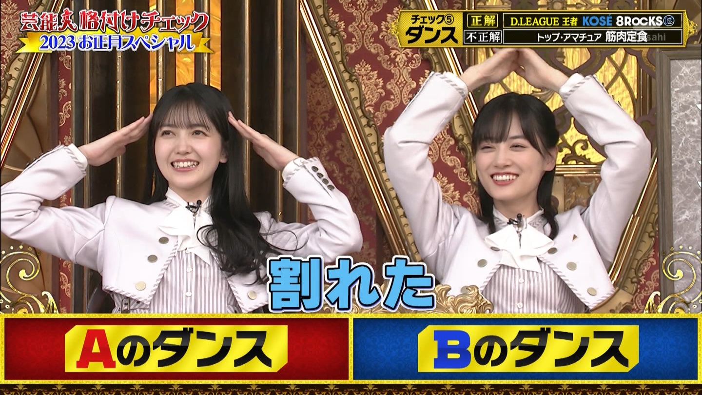 乃木坂46専用　芸能人格付けチェック！2023お正月スペシャル ->画像>328枚 