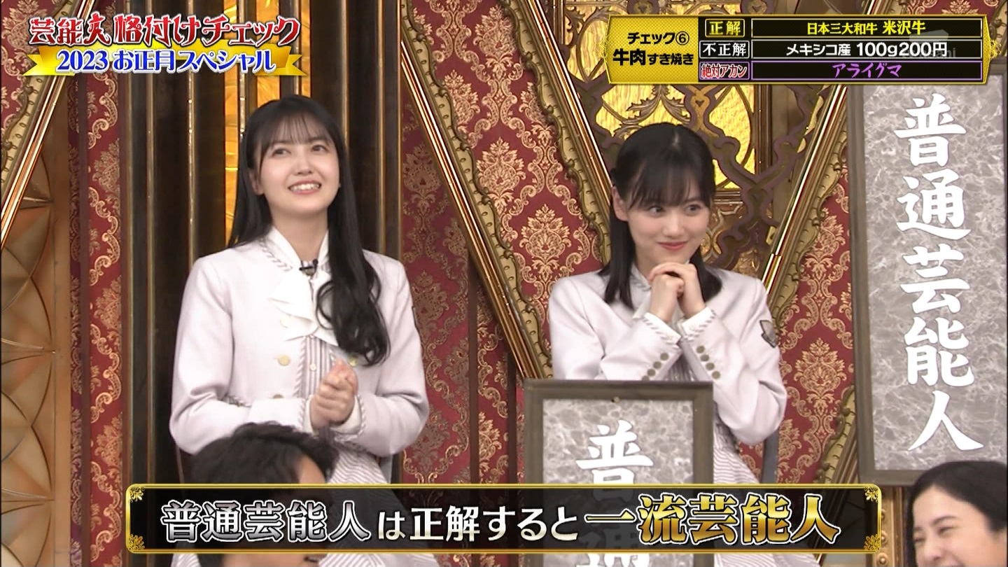 乃木坂46専用　芸能人格付けチェック！2023お正月スペシャル ->画像>328枚 