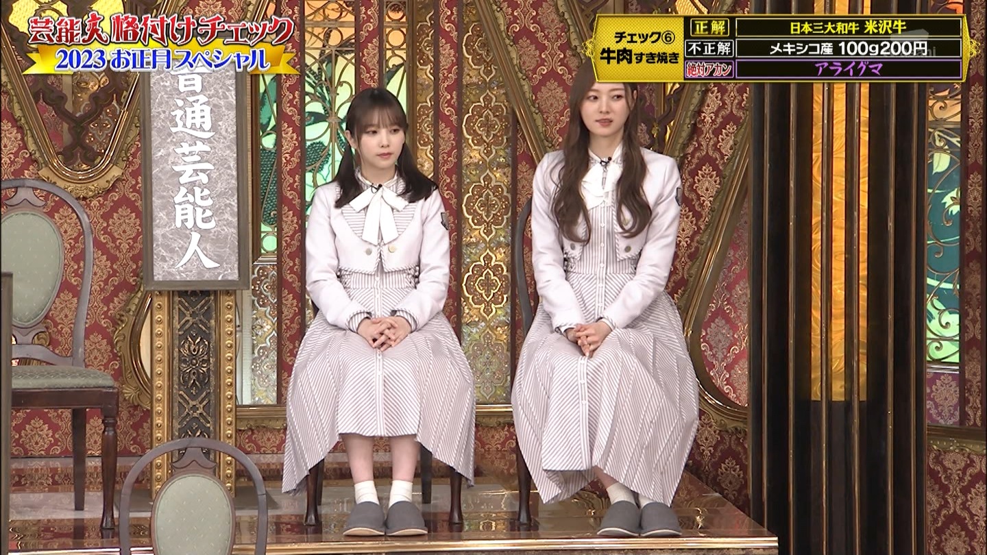 乃木坂46専用　芸能人格付けチェック！2023お正月スペシャル ->画像>328枚 